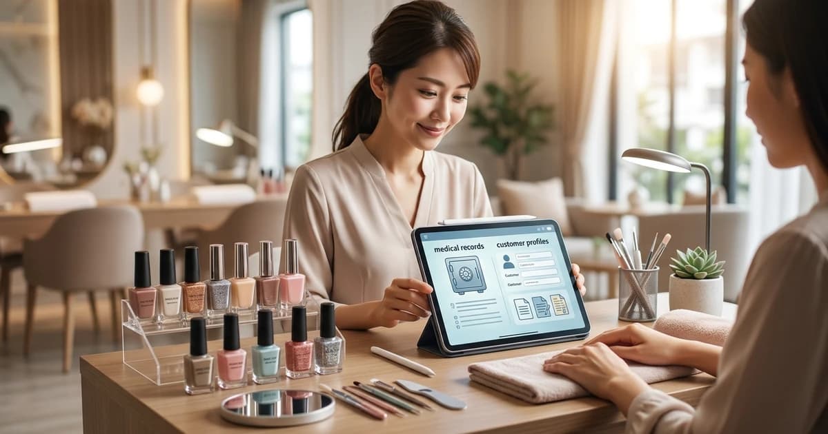 【記憶力に頼るな】──ネイルサロンの集客を安定させるカルテ活用術