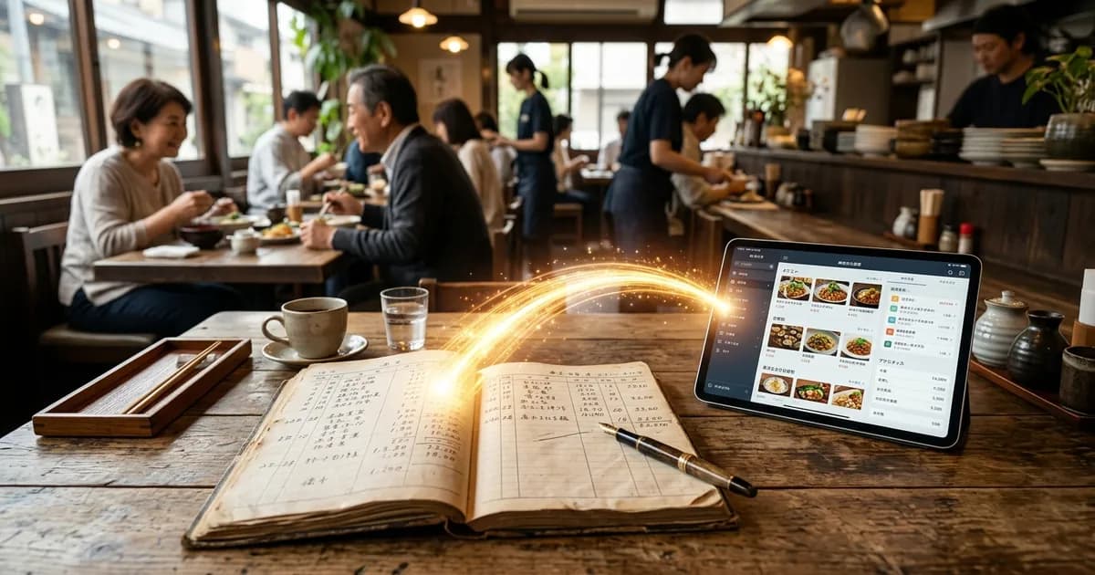 【バラバラの絶望】──飲食店の予約台帳と売上管理アプリを分けることで生じる見えない損失