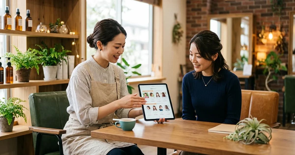 【値上げの恐怖から逃げるな】──失客せずにサロンの客単価を静かに上げるデータ活用術