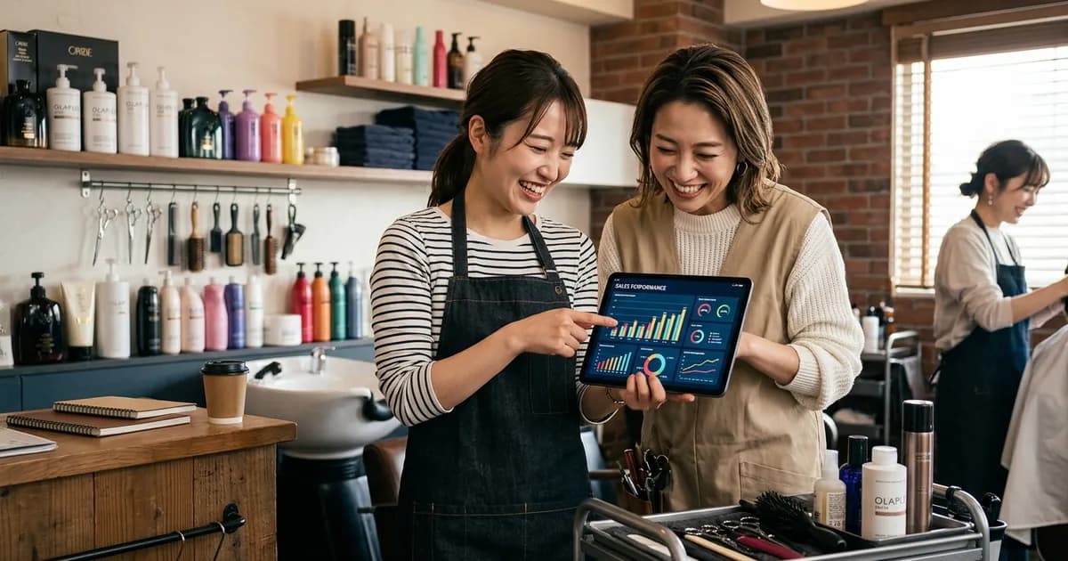 【無料アプリの限界】──美容室の売上管理をスマホで完結させる方法と選び方