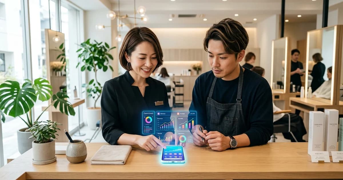 【どんぶり勘定】──サロンの売上管理アプリでレジ締めの苦痛から解放される