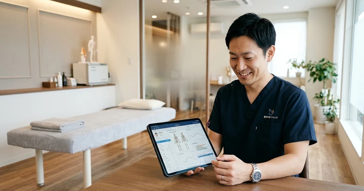 【腕は確かなのに暇】──整体院の集客を安定させるデータ活用マーケティング入門